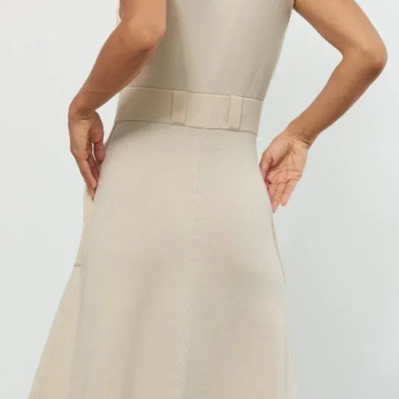 NEW!  Mara Hoffman Elle Dress in Cream - Picture 6 of 14